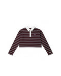 Rugby Top in Deep Burgundy